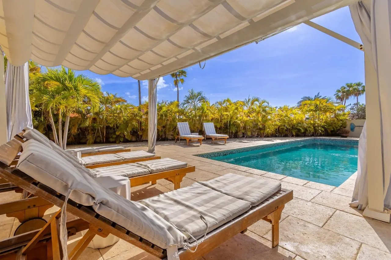 Dom wakacyjny Luxury Pool Villa With View Cabana Bbq 3Minbeach In Tierra Del Sol Malmok