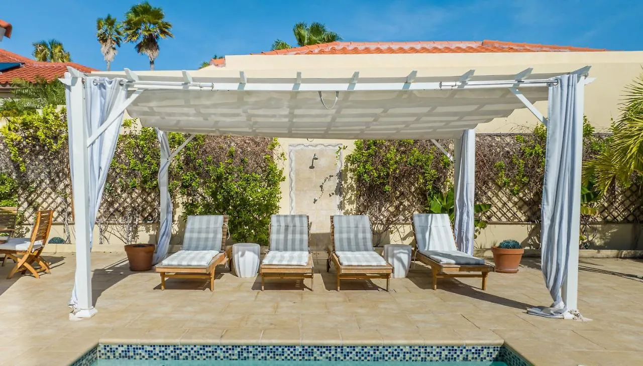 Dom wakacyjny Luxury Pool Villa With View Cabana Bbq 3Minbeach In Tierra Del Sol Malmok