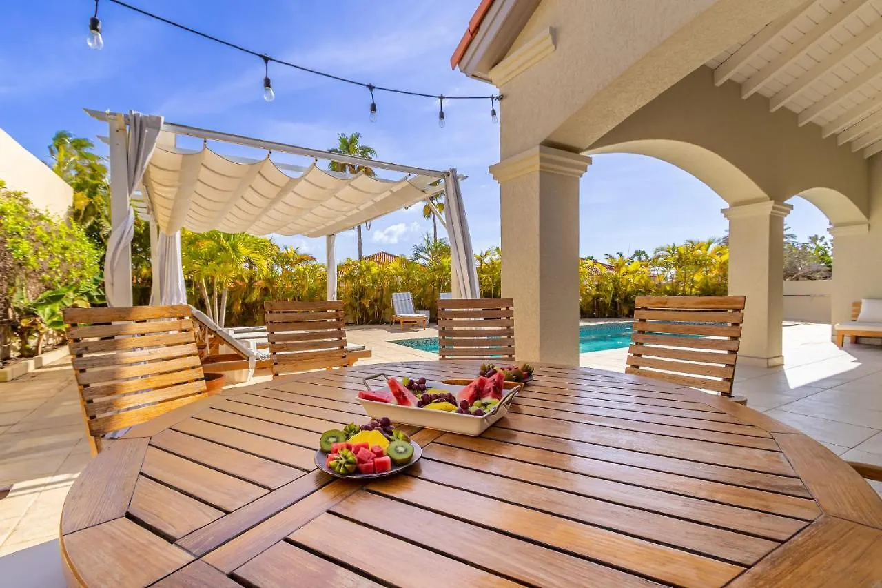 Luxury Pool Villa With View Cabana Bbq 3Minbeach In Tierra Del Sol Malmok